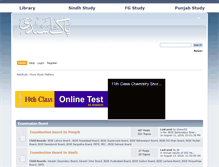 Tablet Screenshot of pakstudy.com